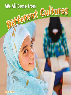 cover image of We All Come from Different Cultures